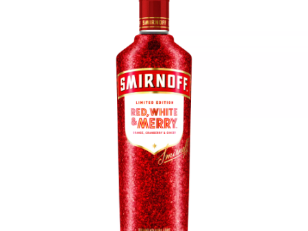 Smirnoff Red, White & Merry Orange, Cranberry & Ginger Holiday Season Limited Edition 750ML Online Sale