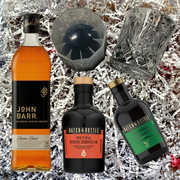 John Barr Blend Scotch Whiskey Gift Pack Hot on Sale